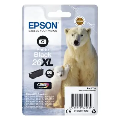 Tusz Epson Tusz T2631 photo black (C13T26314012)