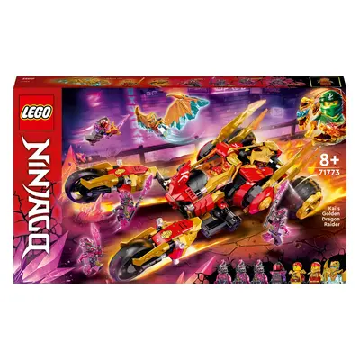 LEGO Ninjago Złoty smoczy ścigacz Kaia (71773)