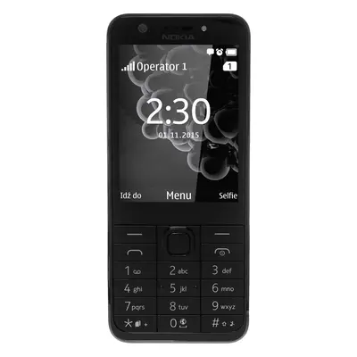 Telefon komórkowy Nokia Dual SIM Czarno-szary