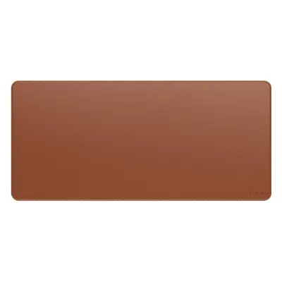 Podkładka na biurko ze skóry wegańskiej Satechi Premium Desk Mat (brown)