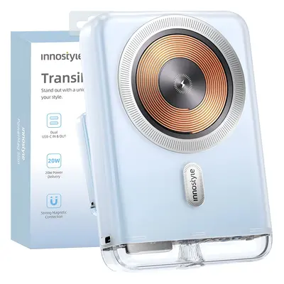 Innostyle INNOSTYLE TRANSIMAG MINI SZYBKI POWERBANK INDUKCYJNY DO MAGSAFE 10000MAH