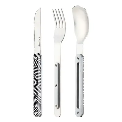 Akinod MAGNETIC STRAIGHT CUTLERY 12H34 MIRROR Diagonales