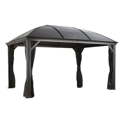 Sojag Pawilon aluminiowy Moreno 1014 z moskitierą Antracyt 298x423x283cm
