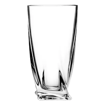 Crystal Julia Szklanki wysokie do soku gładkie 6 sztuk