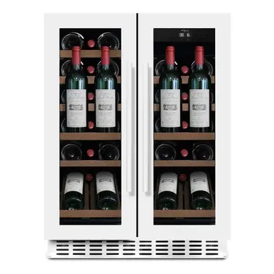 mQuvee WE2D60PW biały mat WineCave 60D2 półki ekspozycyjne