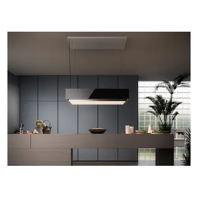 Falmec Levante Circle.Tech Isola 120 grafitowy 600 m³/h z pilotem