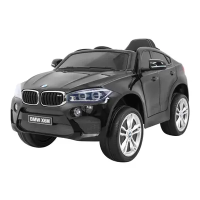 BMW X6M Elektryczne Autko dla dzieci Lakier Czarny + Pilot + EVA + Wolny Start + Audio + LED