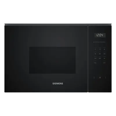 Siemens BF525LMB1 kuchenka mikrofalowa do zabudowy, 59 x 38 cm, iQ500, czarna, lewa