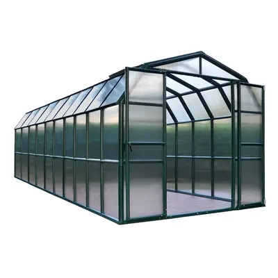 Rion Szklarnia plastikowa Grand Gardener 410 Zielony 639x267x238 cm łącznie z podstawą