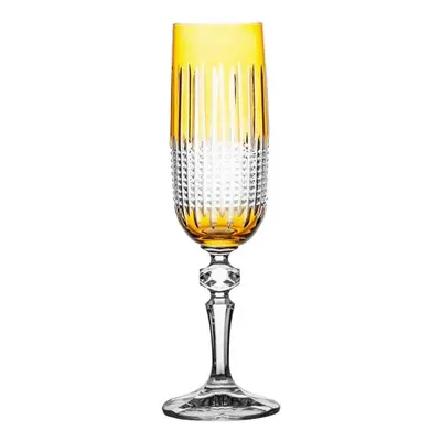 Crystal Julia Kieliszki do szampana prosecco 6 sztuk amber