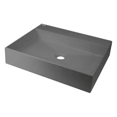 Deante Umywalka granitowa stawiana na blat - 500x400 mm