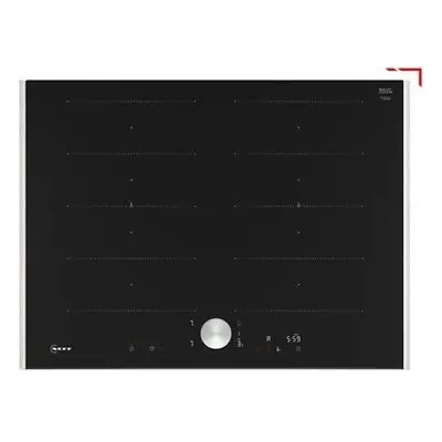 Neff T67TTX4L0, płyta indukcyjna, 70 cm, czarna, listwy stalowe