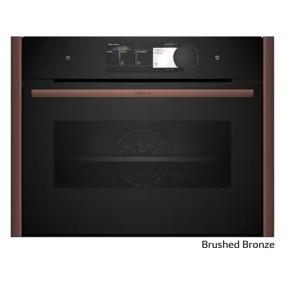 Neff C29FY5CX0-BB Kompaktowy Piekarnik Parowy z FullSteam, Brąz Szczotkowany