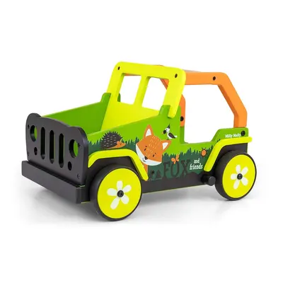 Milly Mally Zabawka Chodzik-Pchacz dla dzieci Explorer Fox and Friends