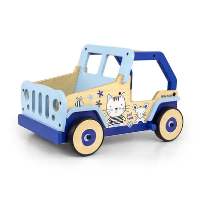 Milly Mally Zabawka Chodzik-Pchacz dla dzieci Explorer Cat and Mouse