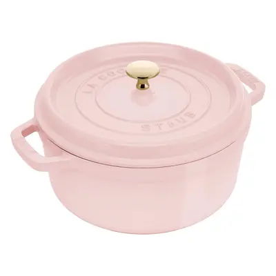 STAUB LA COCOTTE Garnek żeliwny okrągły 6.7 ltr, różowy