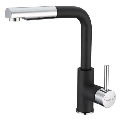 Alveus SIROS bateria kuchenna czarny 91 + chrom