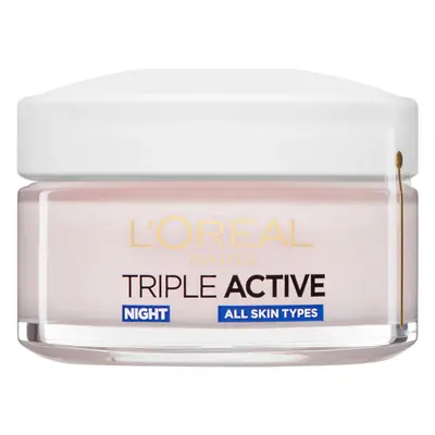 L'Oréal Paris Dermo Expertise Triple Active Hydrating Night Moisturiser preparat nawadniający na