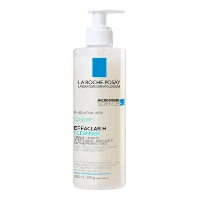 La Roche-Posay Effaclar H Cleansing Cream for Sensitive Blemish-Prone Skin 390ml