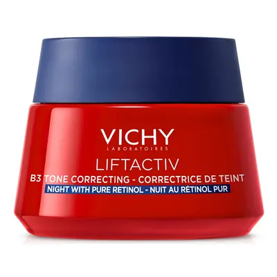 Vichy Liftactiv B3 Tone Correcting Night Cream with Pure Retinol krem korygujący z retinolem 50 