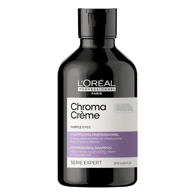 L'Oréal Professionnel Paris Chroma Crème Yellow-Tones Neutralizing Cream Shampoo - Blondes To Pl