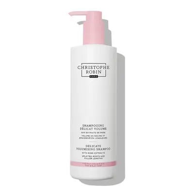 Christophe Robin Delicate Volumising Shampoo with Rose Extracts 500ml