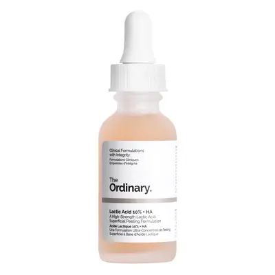 The Ordinary Lactic Acid 10% + HA 2% Superficial Peeling Formulation preparat z kwasem mlekowym 