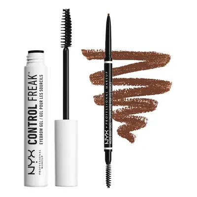 NYX Professional Makeup Tame and Define Brow Duo (Various Shades) - Ash Brown