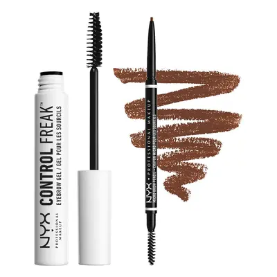 NYX Professional Makeup Tame and Define Brow Duo (Various Shades) - Black