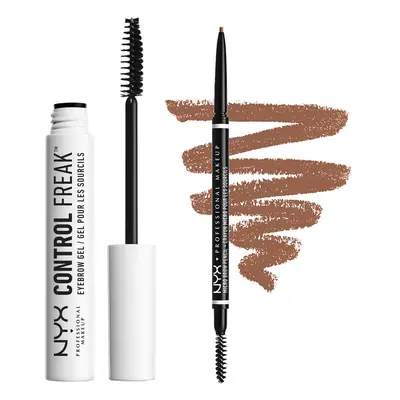 NYX Professional Makeup Tame and Define Brow Duo (Various Shades) - Taupe