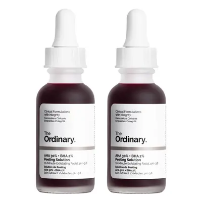 The Ordinary AHA 30% and BHA 2% Peeling Solution Duo