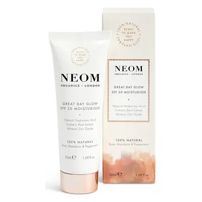 NEOM Great Day Glow Moisturiser SPF 30 preparat nawilżający z filtrem 50 ml