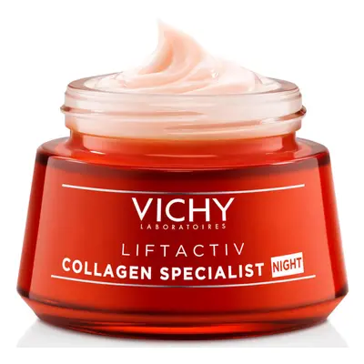 VICHY LiftActiv Collagen Vitamin C Specialist Night krem na noc z kolagenem i witaminą C 50 ml