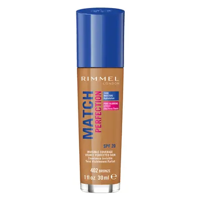 Rimmel London SPF 20 Match Perfection Foundation podkład pod makijaż 30 ml (różne odcienie) - Br