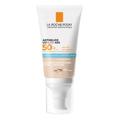 La Roche-Posay Anthelios UVMune 400 Hydrating Suncream Tinted SPF50 koloryzujący, nawadniający k