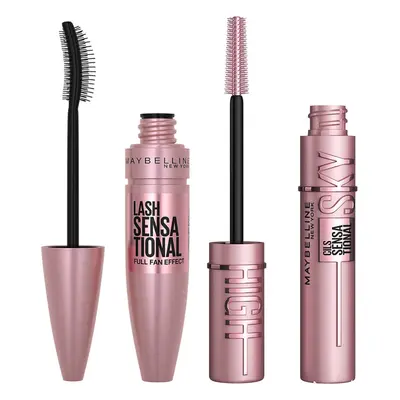 Maybelline Lash Sensational Mascara and Sky High Mascara Bundle