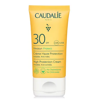 Caudalie Vinosun High Protection Cream SPF30 krem przeciwsłoneczny 50 ml