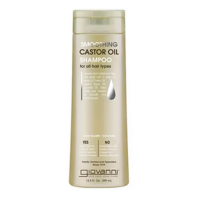 Giovanni Smoothing Castor Oil Shampoo szampon z olejkiem rycynowym 399 ml