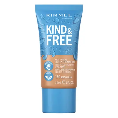 Rimmel Kind and Free Skin Tint Moisturising Foundation 30ml (Various Shades) - Rose Vanilla
