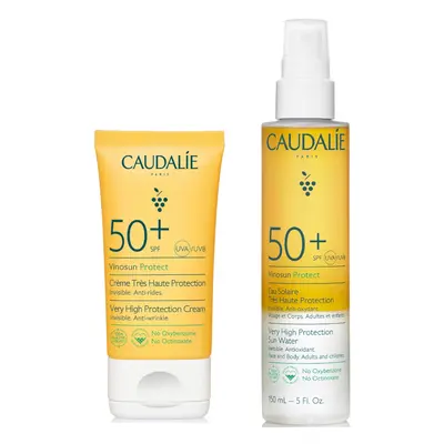 Caudalie Vinosun SPF50 Face Cream and SPF50 Body Duo