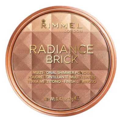 Rimmel Radiance Shimmer Brick puder rozświetlający 12 g – 02