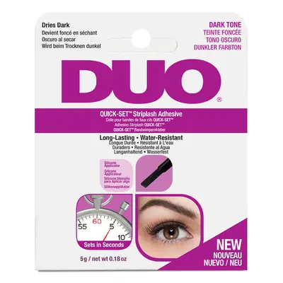 DUO Quick-Set Striplash Adhesive klej do sztucznych rzęs 5 g – ciemny