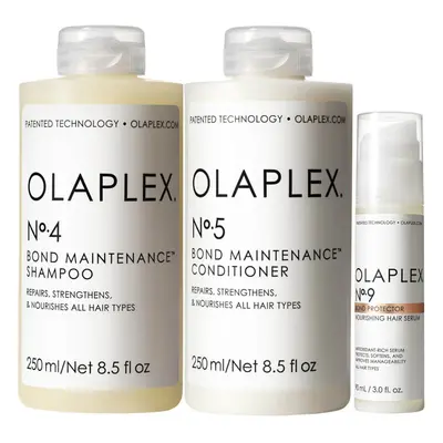 Olaplex Nourished Hair Essentials - No.4, No.5 and No.9