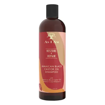 As I Am Jamaican Black Castor Oil Shampoo szampon z jamajskim czarnym olejkiem rycynowym