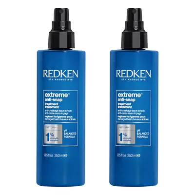 Redken Extreme Anti-Snap Treatment Duo kuracja do włosów - zestaw 2 sztuk (2 x 240 ml)