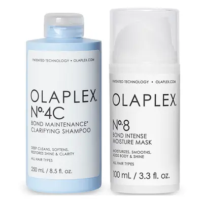 Olaplex Clarifying Shampoo Bundle No.4C and No.8