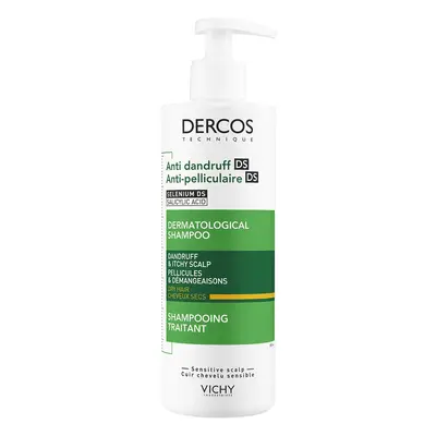 VICHY Dercos Anti-Dandruff Shampoo for Dry Hair szampon przeciwłupieżowy do włosów suchych 390 m