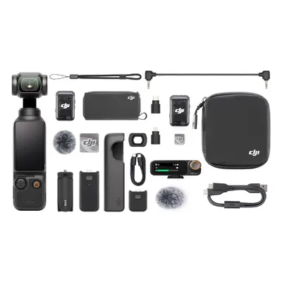 DJI Osmo Pocket 3 Creator Combo + DJI Mic 2 Basic (1 TX + 1 RX) VLOG Combo