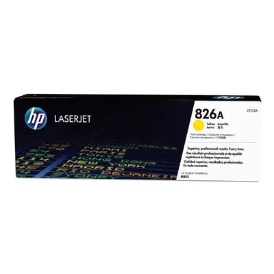 HP oryginalny toner CF312A, yellow, 31500s, HP Color LaserJet Enterprise M855dn, M855x+, M855x+