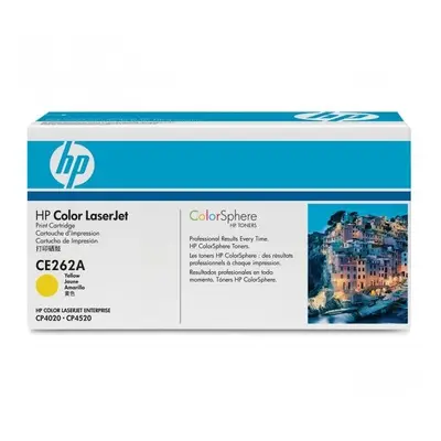 HP oryginalny toner CE262A, yellow, 11000s, 648A, HP Color LaserJet CP4025, CP4525